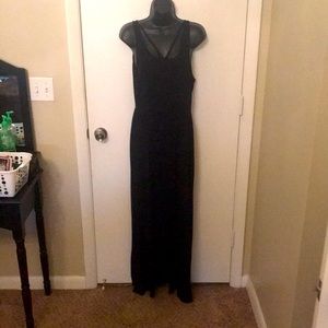 Black maxi dress Large